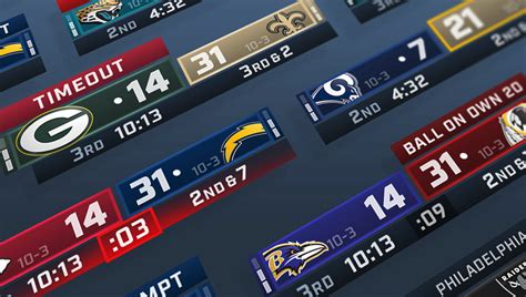 nfl scoreboard